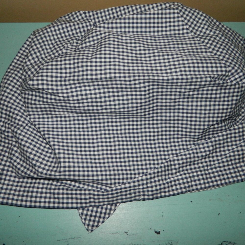 Pottery Barn Kids Gingham Long Ear Easter Basket Liner "Monroe" Sz L (OO-5) - Picture 3 of 5